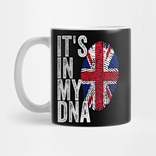 IT'S IN MY DNA British Flag England UK Britain Union Jack Mug